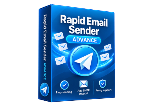 Rapid Email Sender Advance dashboard preview