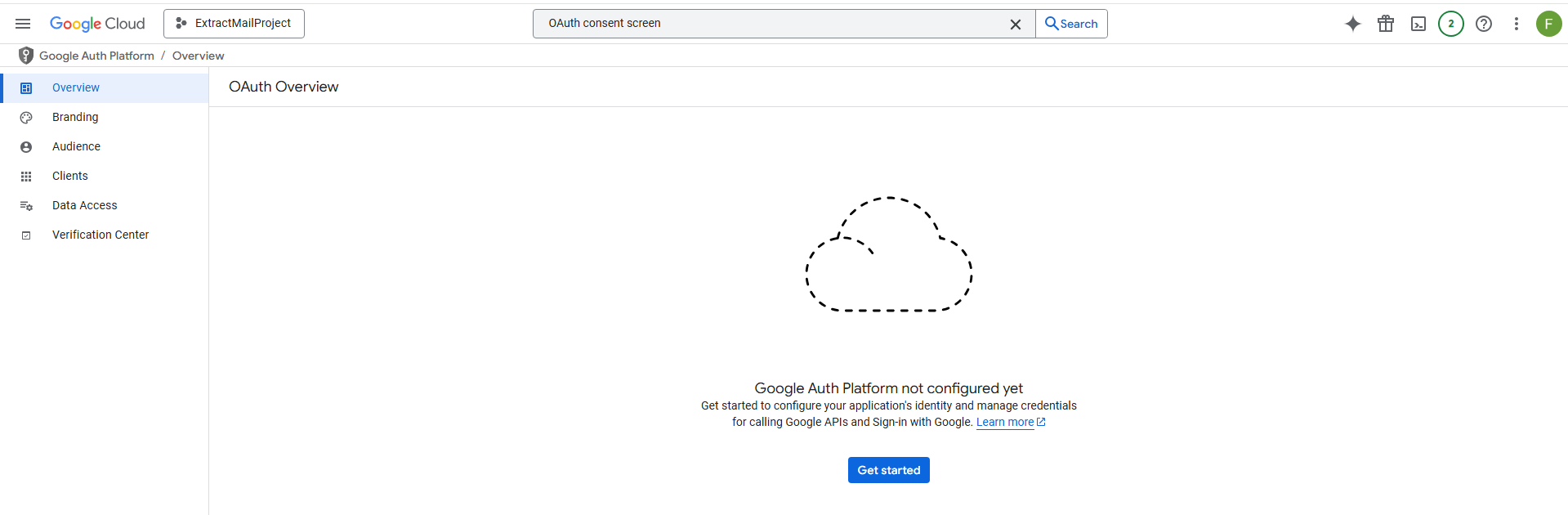 Creating Credential