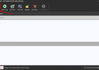Email Sorter Open Email List