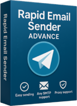 Rapid Email Sender Advance Box Image